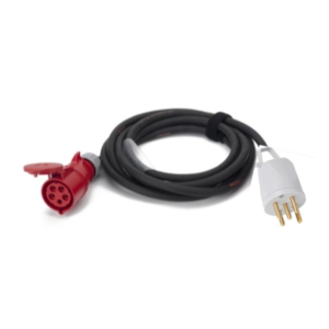 Plexo 3P+N+T 20A mâle / hypra 32A Femelle 2m