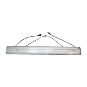 Double réglette néon LED étanche 120cm